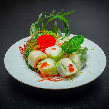Saumon cheese concombre mayo
